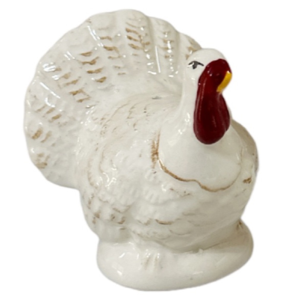 NEW Rye & Ribbon TURKEY SALT & PEPPER Shaker Set 🍁🦃🍁 - Picture 3 of 6